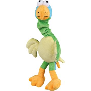 TRIXIE PLUCHE VOGEL MET DIERENGELUID 30 CM 2 ST