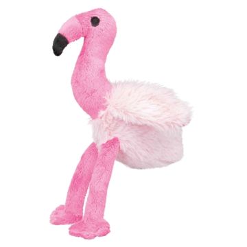 TRIXIE PLUCHE FLAMINGO MET GELUID 35 CM 3 ST