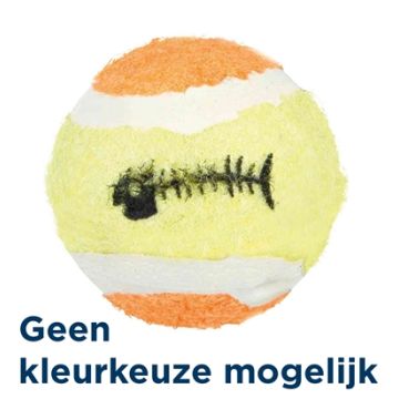 TRIXIE SET BALLEN ASSORTI 4X4X4 CM 4X6 ST