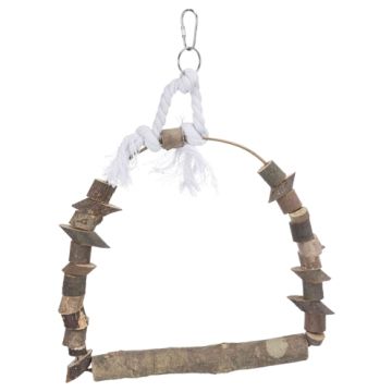 TRIXIE BOOGSCHOMMEL MET HOUTEN BLOKJES SCHORSHOUT 22X29 CM 3 ST