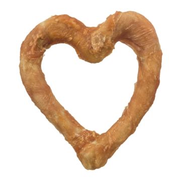 TRIXIE DENTA FUN CHICKEN HEART 14 CM 125 GR 50 ST
