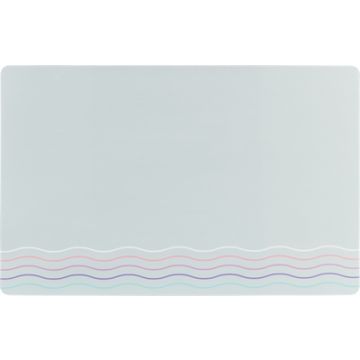 TRIXIE PLACEMAT GOLVENMOTIEF GRIJS 44X28 CM