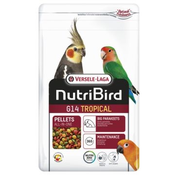 NUTRIBIRD TROPICAL G14 ONDERHOUDSVOEDER 1 KG