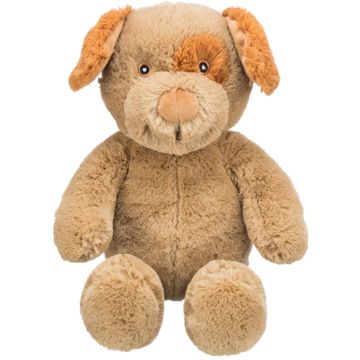 TRIXIE BE ECO HOND ENNO PLUCHE GERECYCLED BRUIN / BEIGE 40 CM