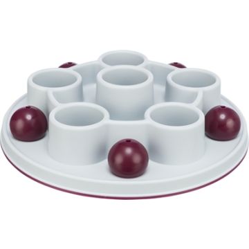 TRIXIE CAT ACTIVITY PENTAGON WIT / BORDEAUX 28X28 CM