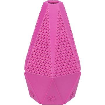 TRIXIE HONDENSPEELGOED JUMPER NATUURRUBBER ROZE 12 CM 3 ST