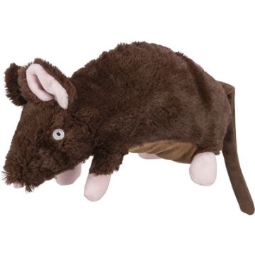 TRIXIE HONDENSPEELGOED RAT PLUCHE GERECYCLED 26 CM 2 ST