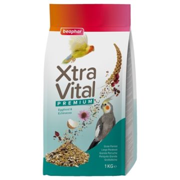 BEAPHAR XTRAVITAL GROTE PARKIET 1 KG