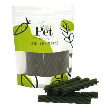 VEGGIE PET GREEN TEA DENTAL TWIST 100 GR