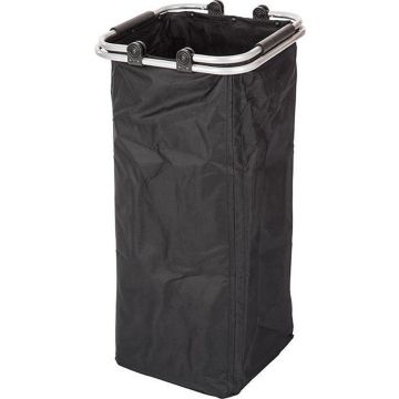 5x Casibel – Wasmanden – Slim – 70 liter – Linnenmand - Zwart