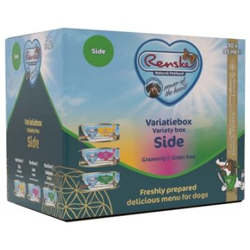 RENSKE VARIATIEBOX SIDE KIP / LAM / KALKOEN GRAANVRIJ 30X95 GR
