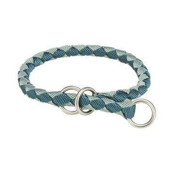TRIXIE HALSBAND HOND CAVO HALFSLIP PETROL / SALIE 35-41X1,2 CM