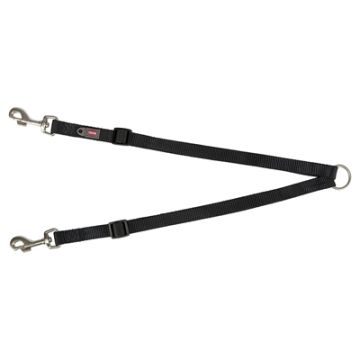 TRIXIE KOPPELLIJN PREMIUM ZWART 40-70X1 CM