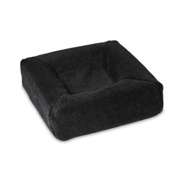 BIA BED FLEECE OVERTREK HONDENMAND GRIJS 45X45 CM