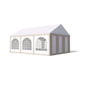 Classic Plus Partytent PVC 3x10x2 mtr in Wit-Beige