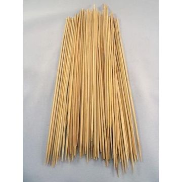 Sateprikkers bamboe 30cm zak a 100 stuks