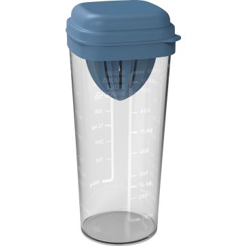 Rotho shaker met pers 1 l loft horizon blauw