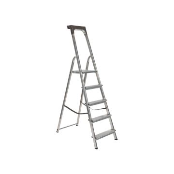 TRAPLADDER ALUMINIUM 3 TREDEN EURO STEP