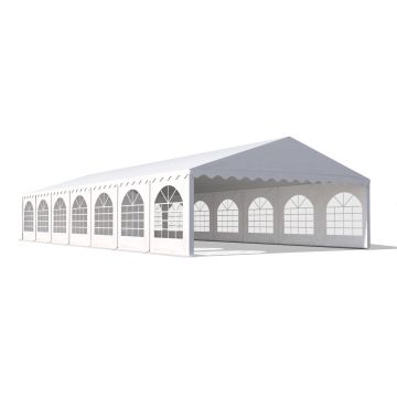 Professionele Partytent PVC 6x14x2,3 mtr in Wit