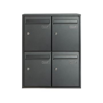 4-DELIGE BRIEVENBUS MUURBEVESTIGING