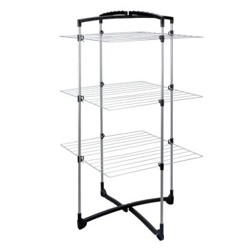 Tomado Metaltex Droogtoren Fortino 3 25M 69x64x134 cm Zilver