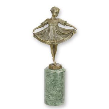 A BRONZE SCULPTURE CALLED LILLI