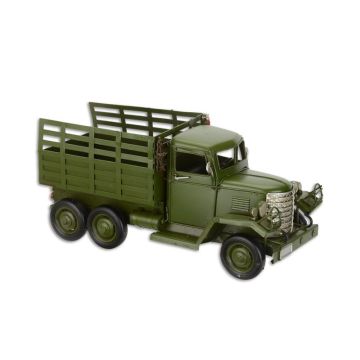 A TIN MODEL OF A MILITARY TRUCK