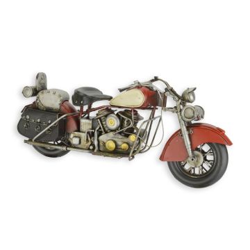A TIN MODEL OF A MOTORCYCLE