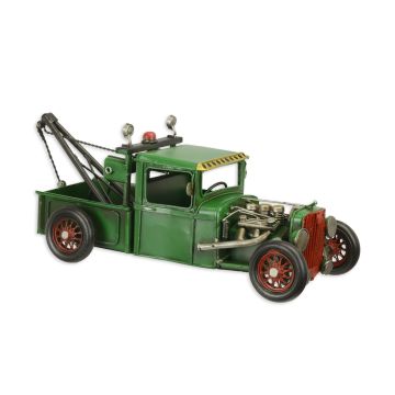 EEN BLIKKEN MODEL VAN EEN HOT ROD TAKELWAGEN