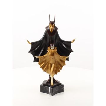 Bronzen beeld genaamd "satanella"