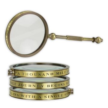 A MAGNIFYING GLASS