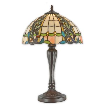 A TIFFANY STYLE TABLE LAMP