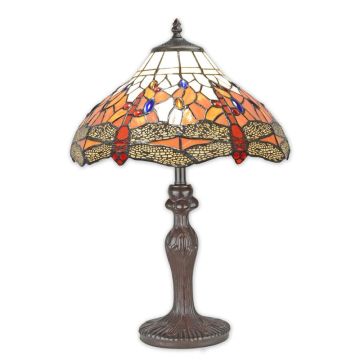 A TIFFANY STYLE TABLE LAMP