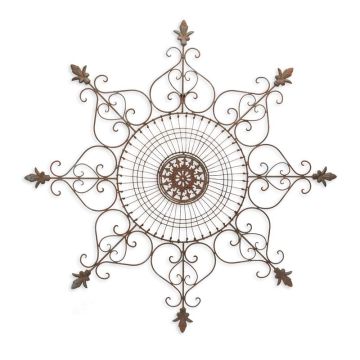 Wanddecoratie van sierijzer