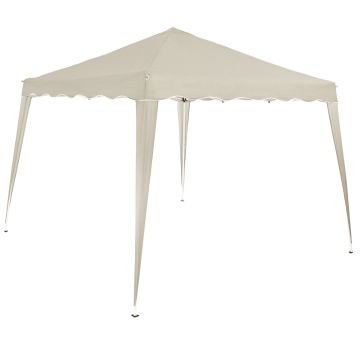 Vouwbare Party-tent Capri 3x3m Beige