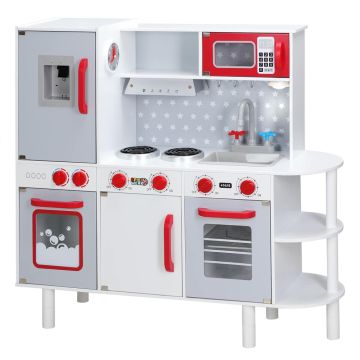 Kinderspeelkeuken hout 38 delig