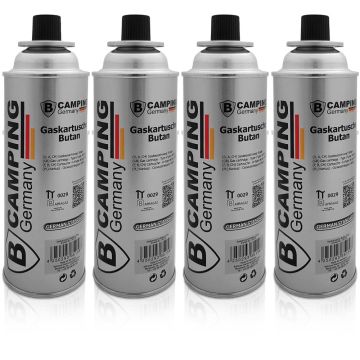 Butaan gaspatronen set van 4 stuks