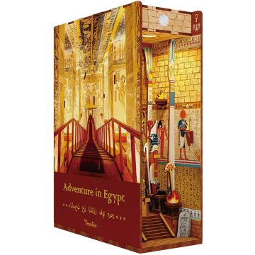 Tone-Cheer Book Nook Adventure in Egypt DIY Modelbouw Knutselen
