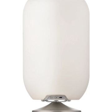 Lamp Kooduu Atmos 35 Bluetooth Speaker - LED Lamp Dimbaar - Wijnkoeler - Zilver