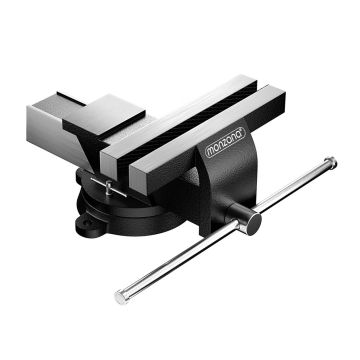 Hoogwaardige Bankschroef Zwart Staal 125mm