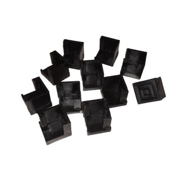 Set compleet kunststof-rubberen vloerbeschermingsdoppen