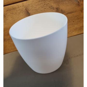 Bloempot BERLIJN rond 30 cm Wit