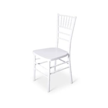 Stapelstoel Chiavari kunststof Wit
