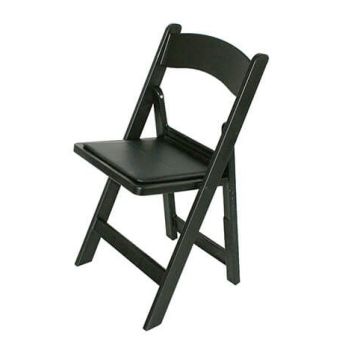 Klapstoel Chicago Kunststof Zwart