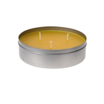 Citronella - Buitenkaars citroen - tuinkaars -Anti muggen kaars - geel
