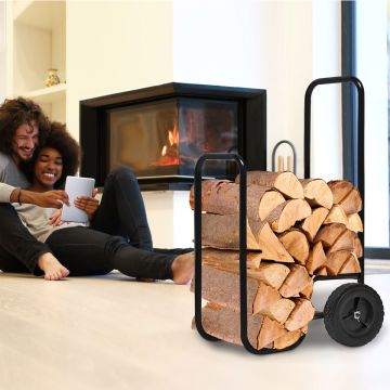 Houtwagen, houttrolley, houtkar