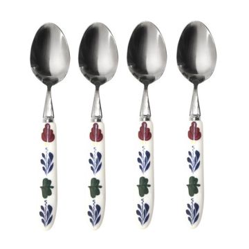 Boerenbont Dessertlepels 16cm set 4 Stuks