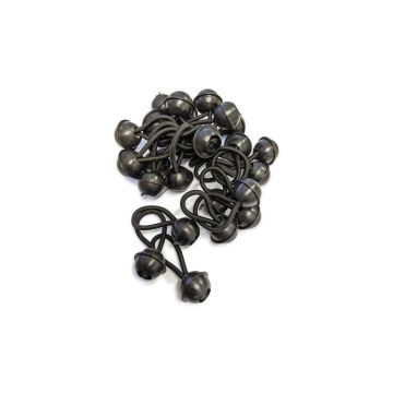 Elastiek met Balletjes kort voor bevestiging PVC zeilen