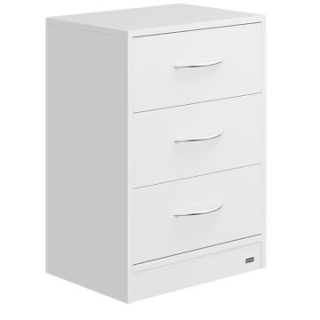 Ladenkast Nachtkastje Eloise Wit 54x39x28cm