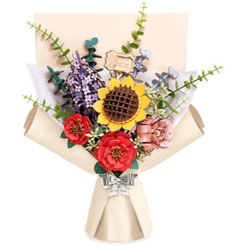 Robotime Flower Bouquet Bloemen Boeket Creatief Knutselen
